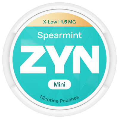 ZYN Spearmint Mini X-Low 1.5 mg